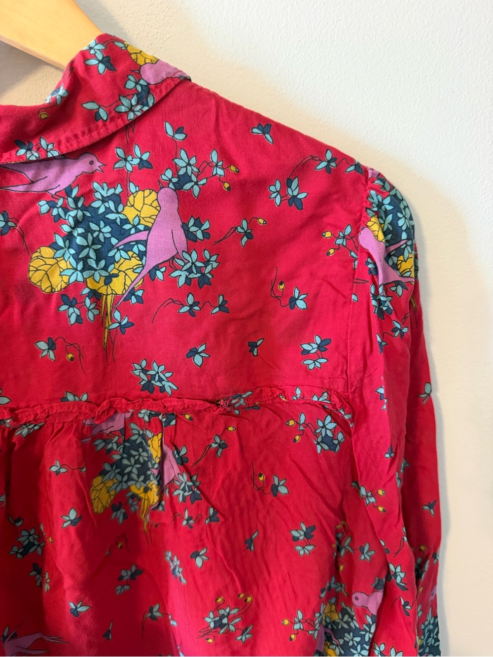 Maeve by Anthropologie Fredericka Buttondown Blouse 10 - Picture 8 of 9